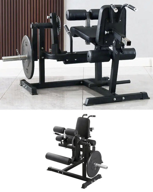 Leg Curl - Leg Extension - 3 macchine in una - pressa verticale compatta - La Casa dei Campioni®