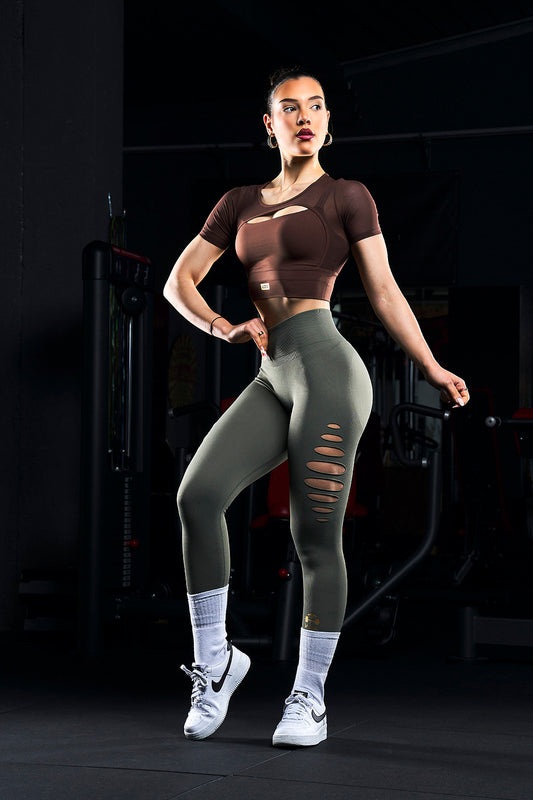 The Baddie - leggings push up modellanti