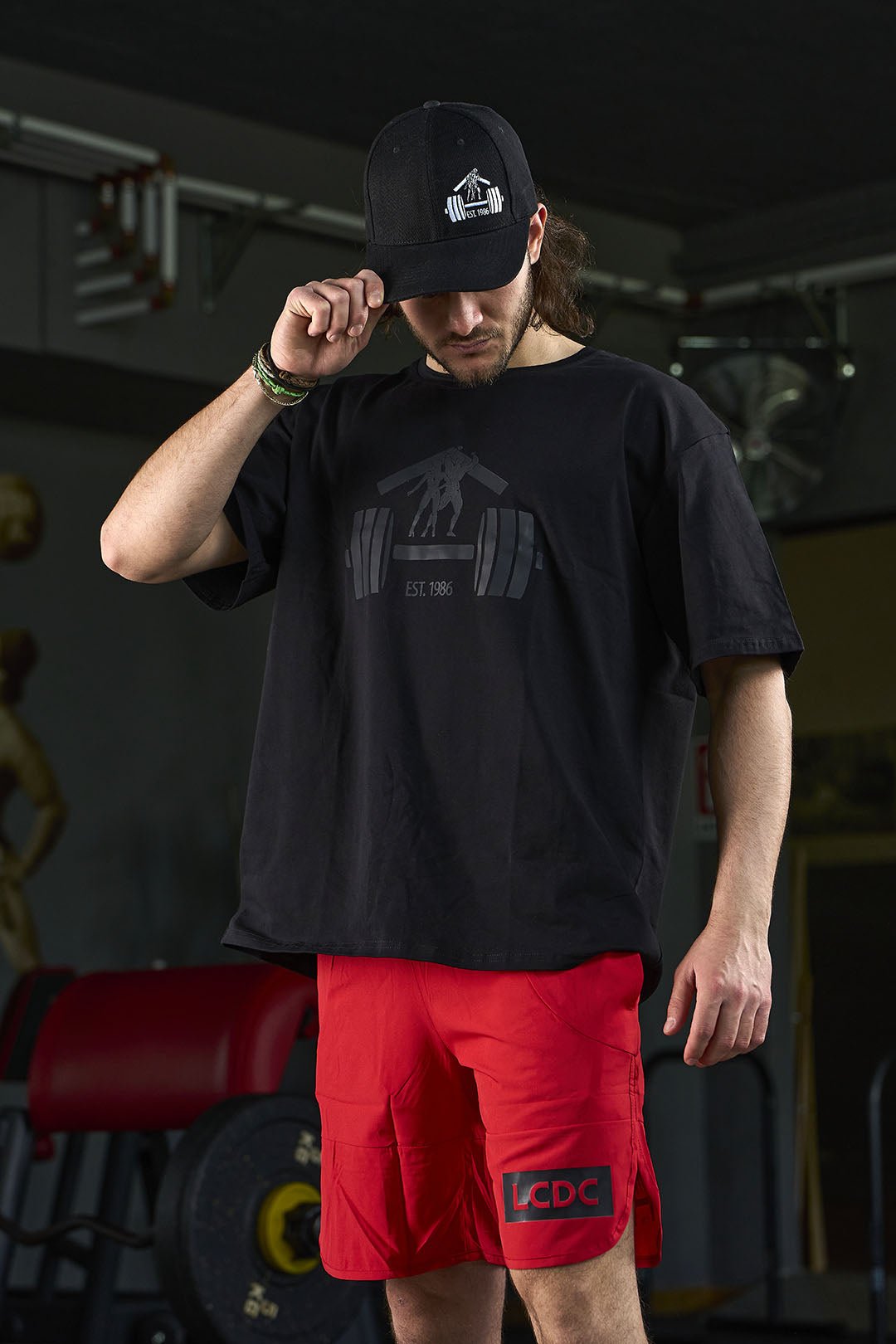 The Bulky - t-shirt oversize palestra uomo/donna - t-shirt oversize da uomo - La Casa dei Campioni®