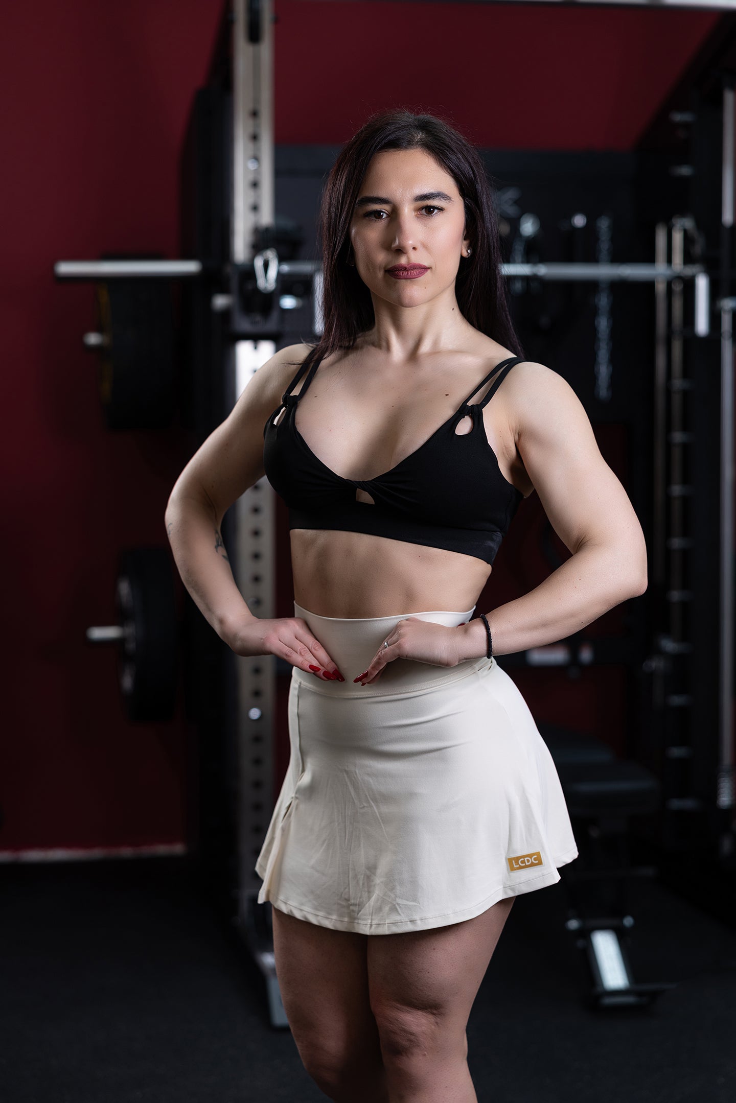 The Jasmine - gonna fitness donna con shorts integrato