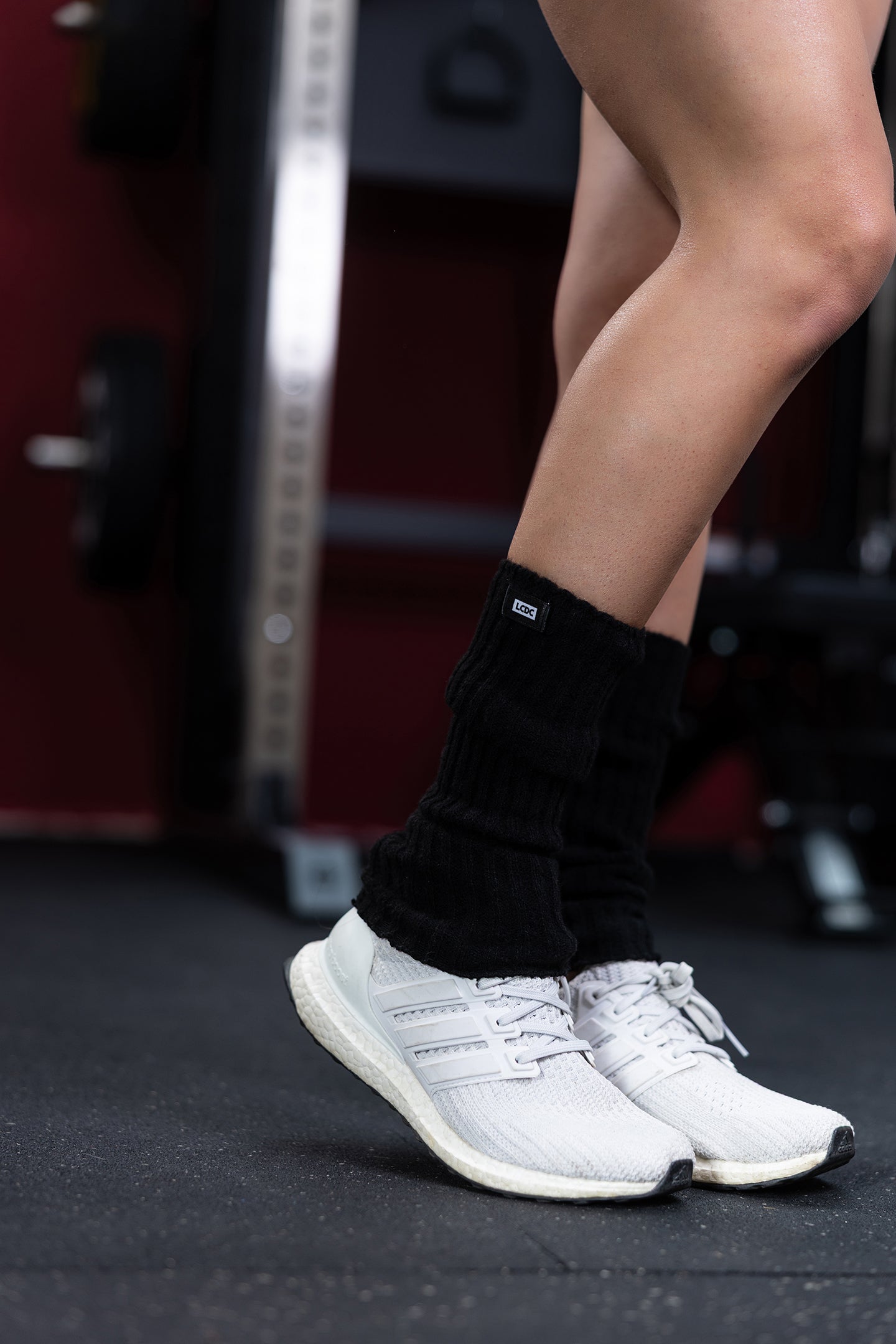 Scaldamuscoli Fitness Donna in Maglia Acrilica - Leg Warmers Palestra e Bodybuilding