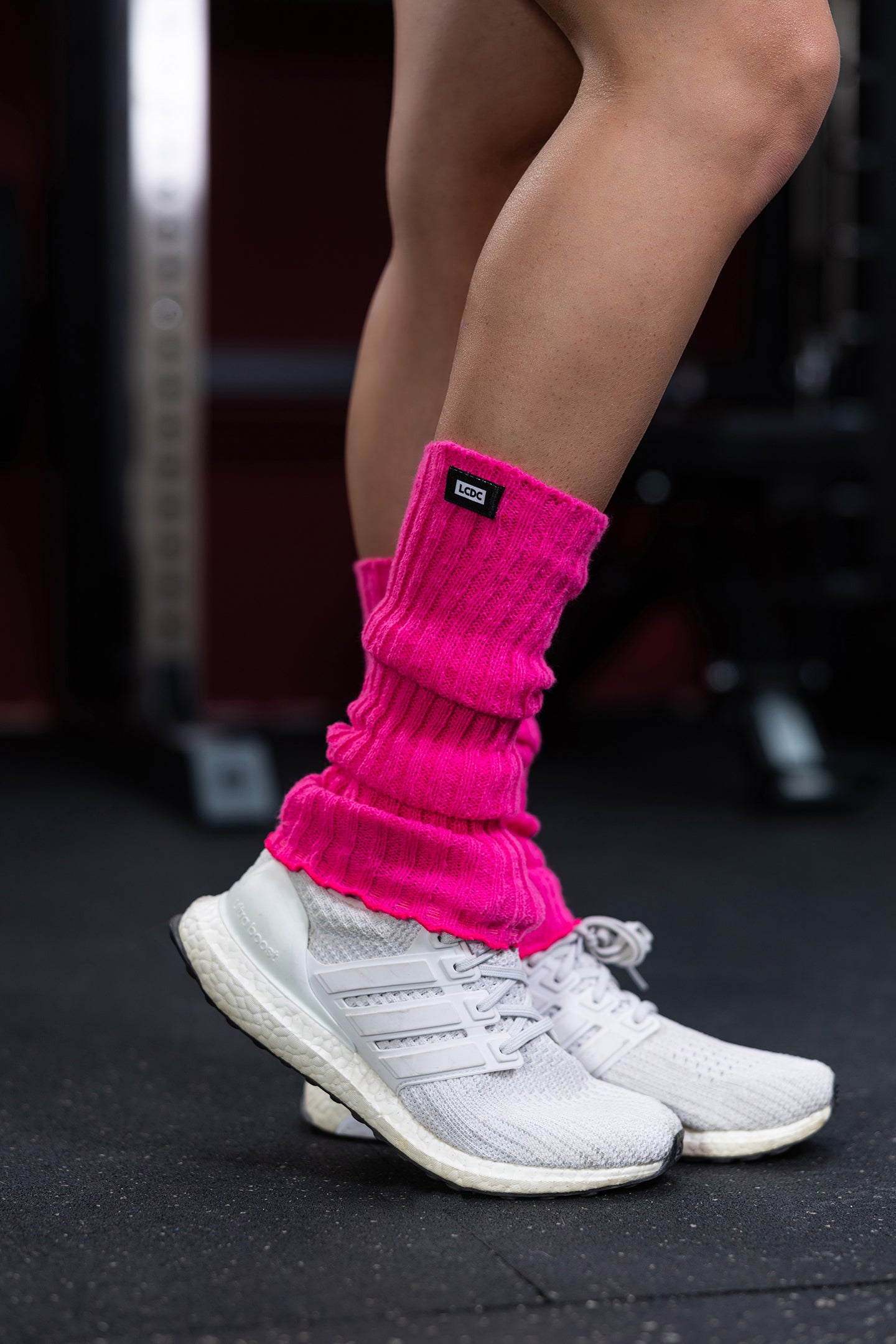 Scaldamuscoli Fitness Donna in Maglia Acrilica - Leg Warmers Palestra e Bodybuilding