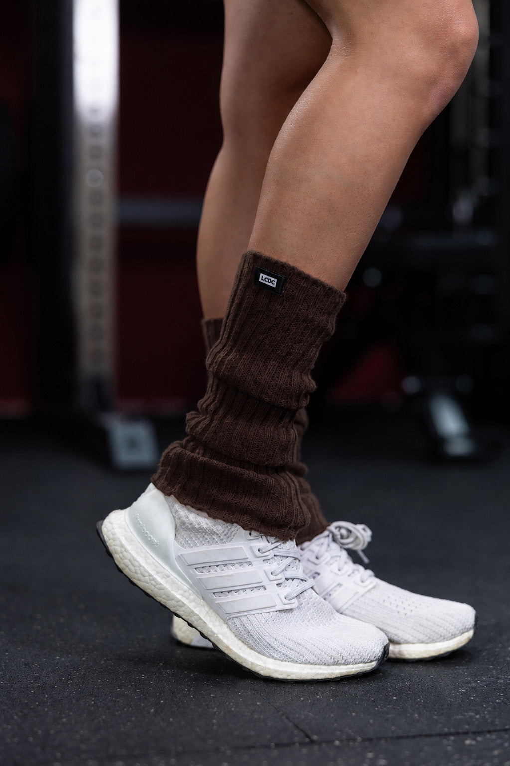 Scaldamuscoli Fitness Donna in Maglia Acrilica - Leg Warmers Palestra e Bodybuilding