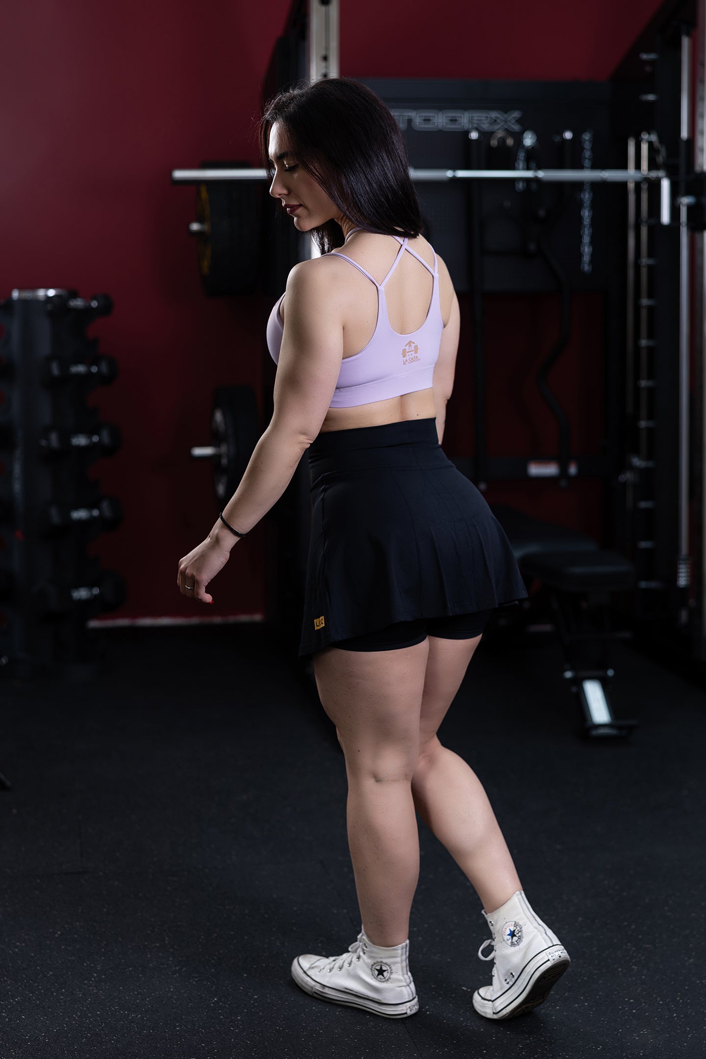 The Jasmine - gonna fitness donna con shorts integrato