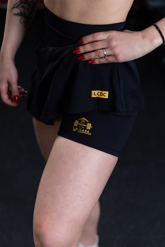 The Jasmine - gonna fitness donna con shorts integrato