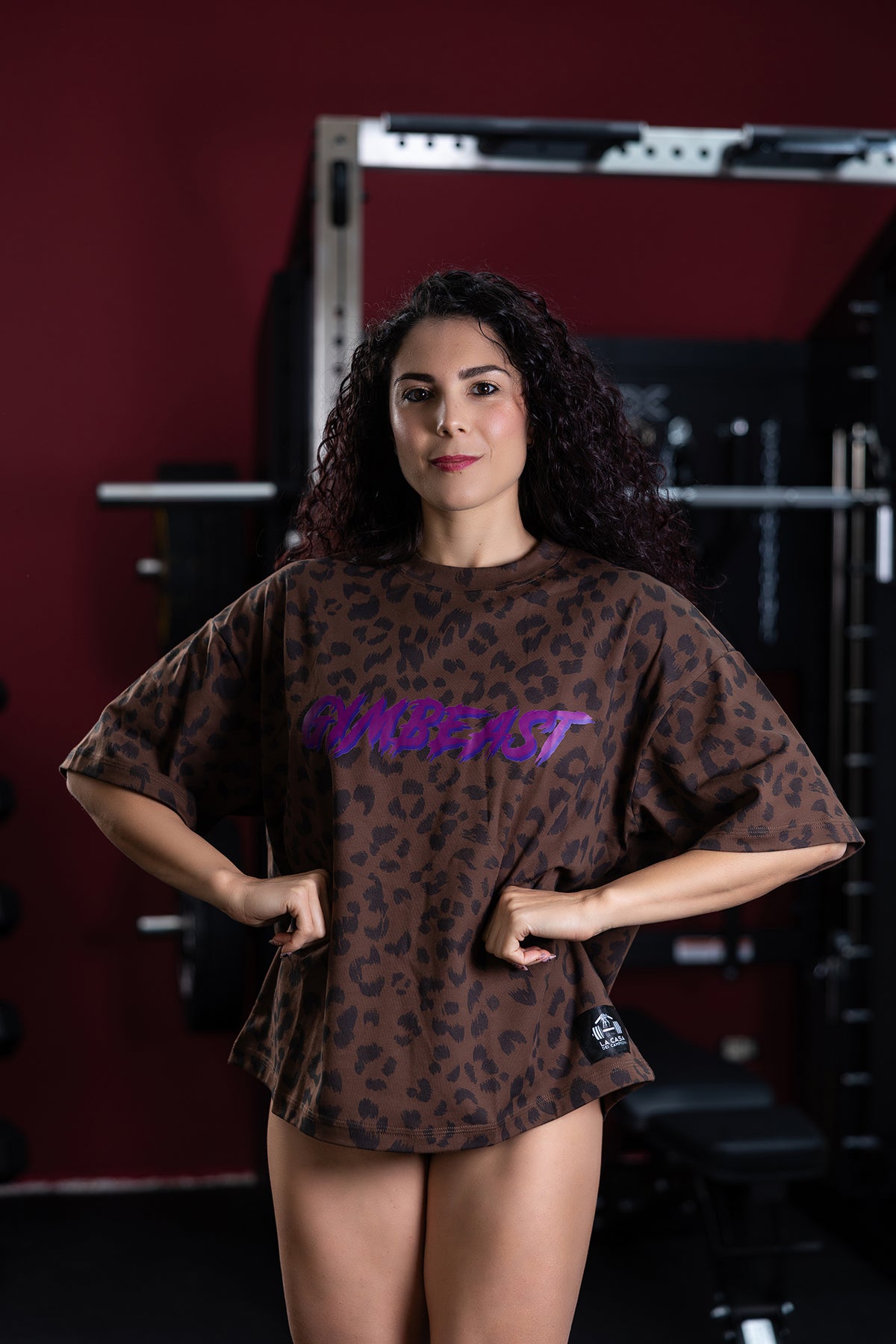 The Gymbeast – Pump Cover Palestra Unisex Animalier Boxy Fit