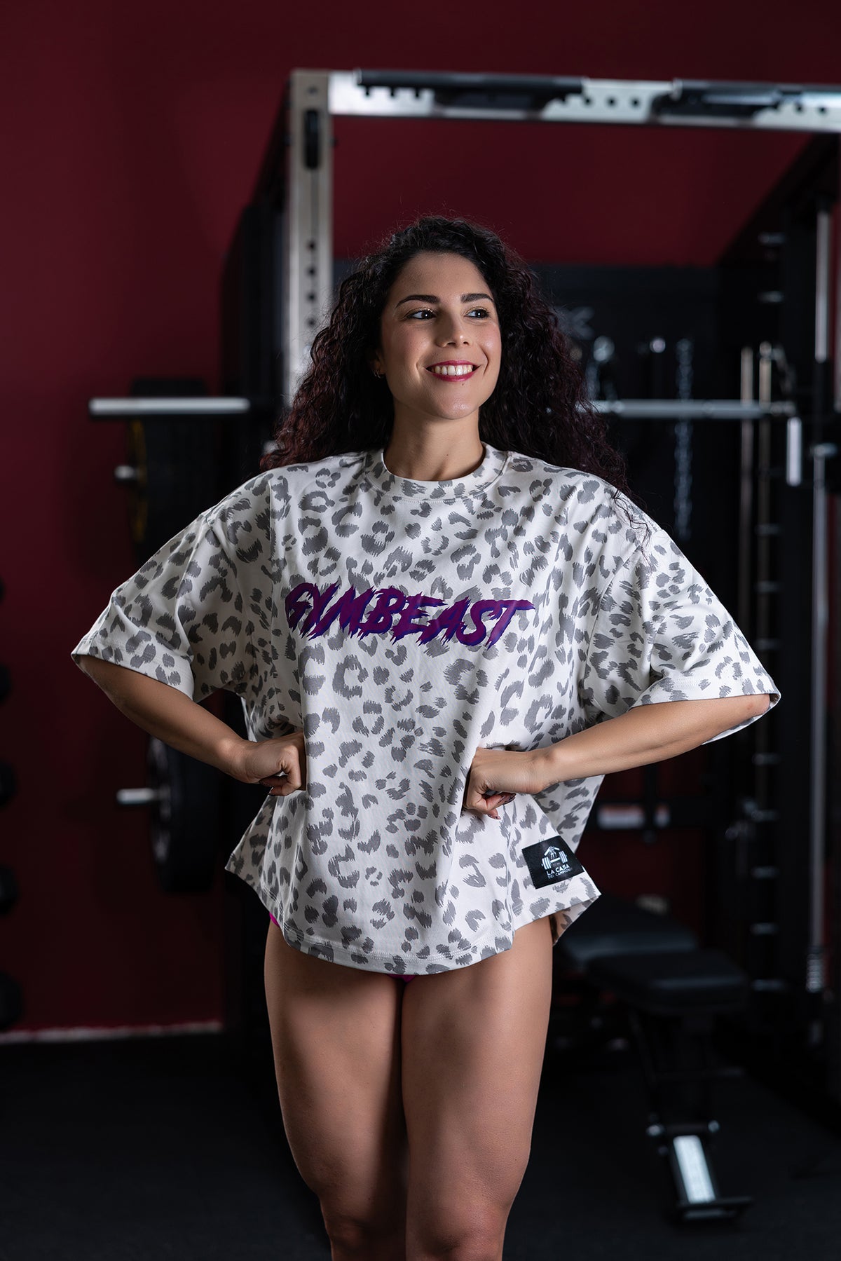 The Gymbeast – Pump Cover Palestra Unisex Animalier Boxy Fit
