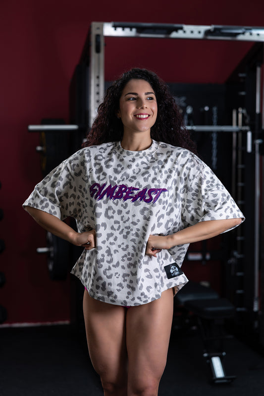 The Gymbeast – Pump Cover Palestra Unisex Animalier Boxy Fit