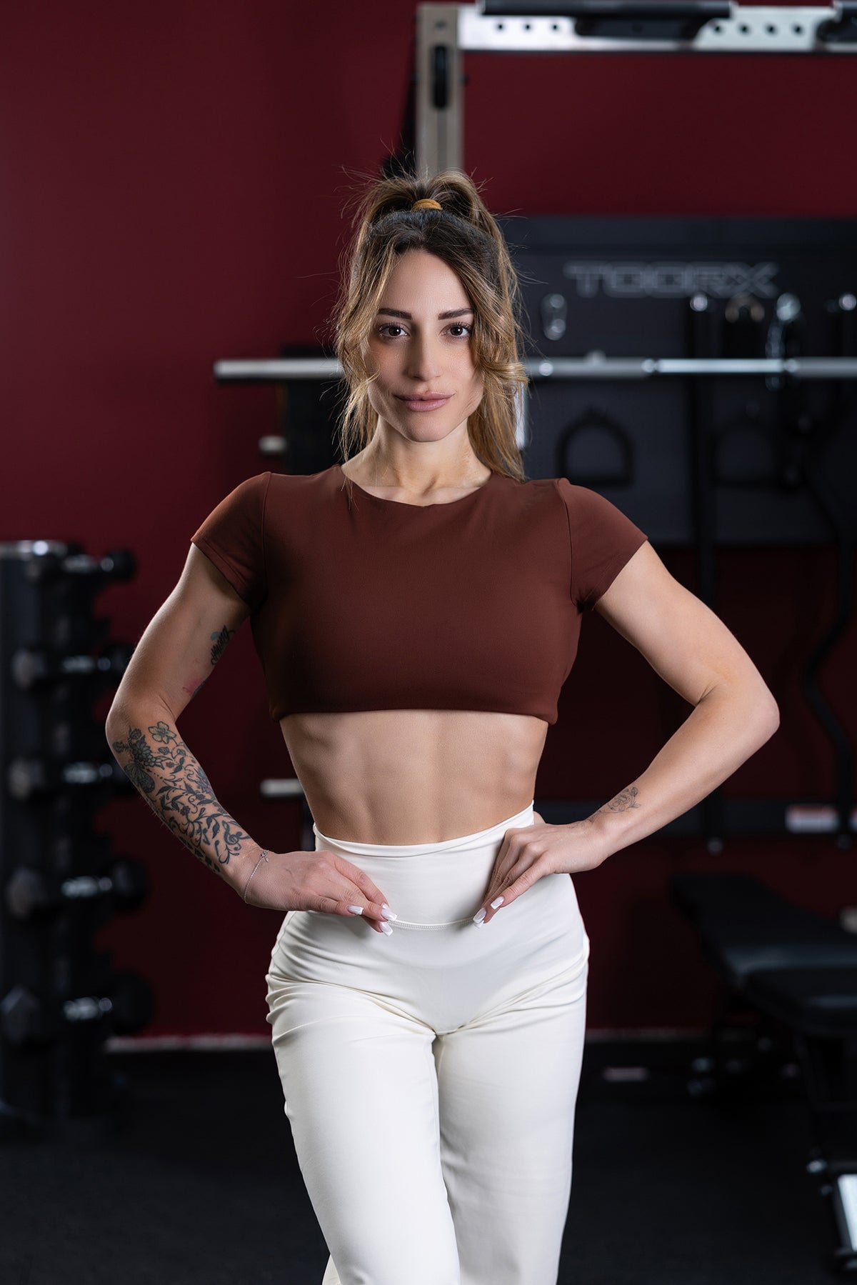 The Ary – Crop Top Palestra Donna Schiena Scoperta