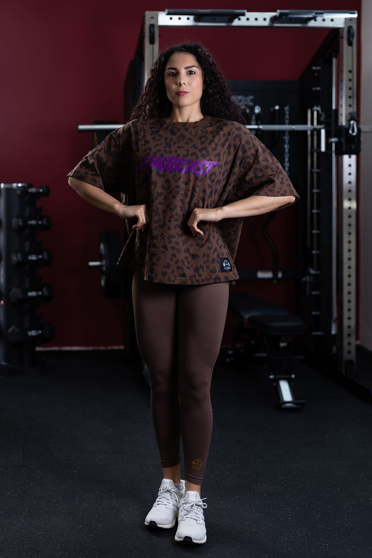 The Gymbeast – Pump Cover Palestra Unisex Animalier Boxy Fit