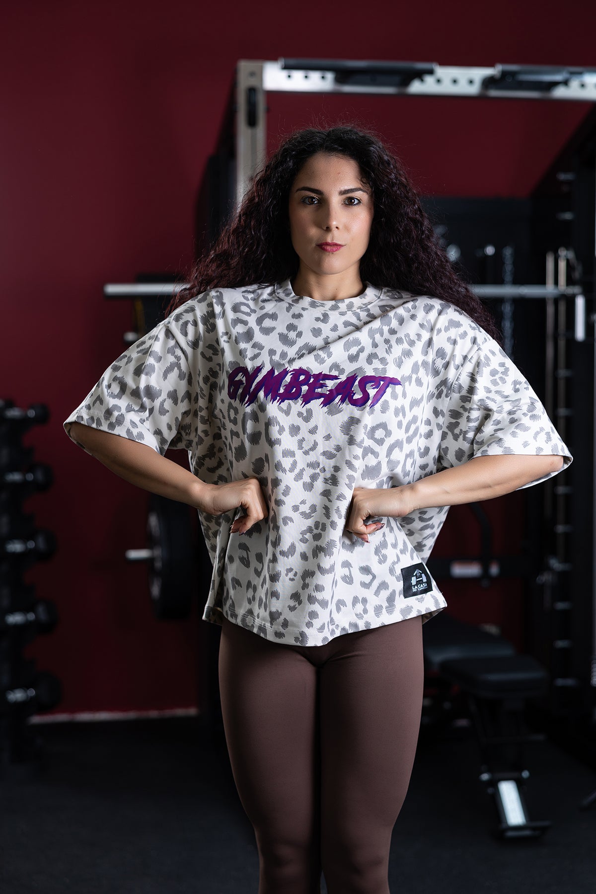 The Gymbeast – Pump Cover Palestra Unisex Animalier Boxy Fit