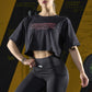 The Rocky serie speciale Bodybuilder Things - t-shirt oversize crop top donna