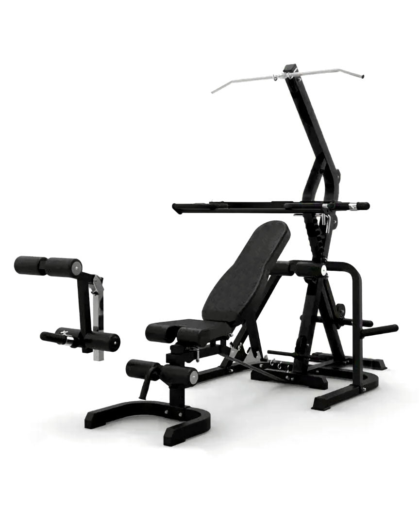 Leverage Gym Multifunzione con Panca Accessoriabile - La Casa dei Campioni®