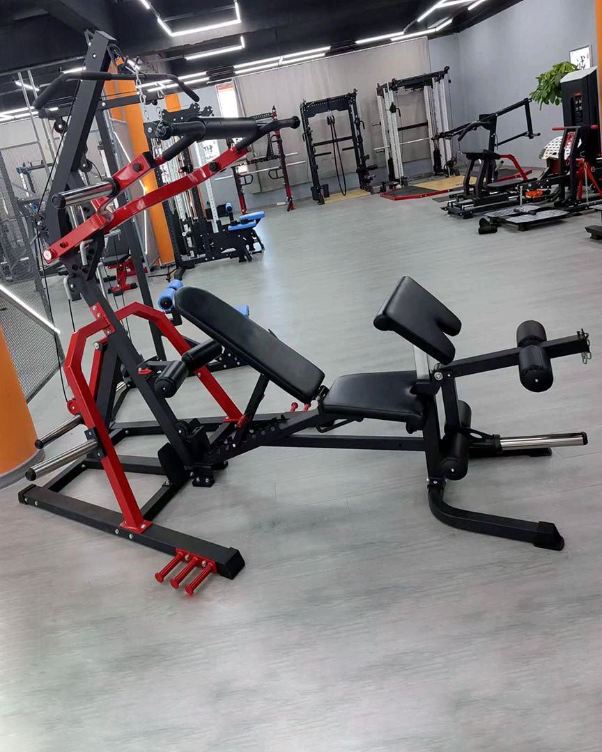 Leverage Gym Multifunzione con Panca Accessoriabile - La Casa dei Campioni®