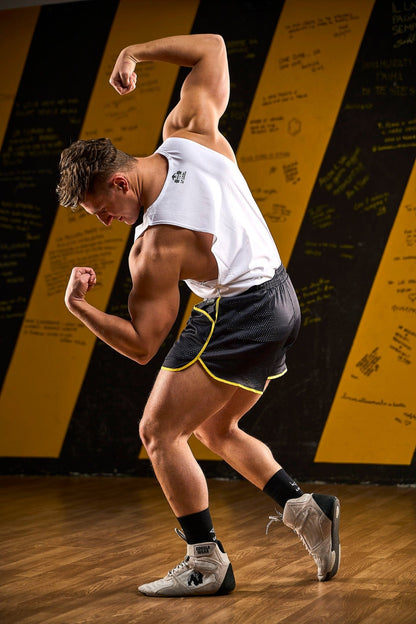 The Arnold - pantaloncini old school bodybuilding uomo - pantaloni uomo palestra - La Casa dei Campioni®