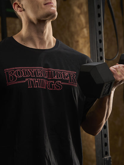 The Bulky serie speciale Bodybuilder Things - t-shirt oversize bodybuilding - t-shirt oversize da uomo - La Casa dei Campioni®