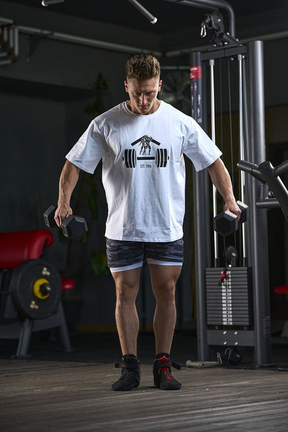 The Bulky - t-shirt oversize palestra uomo/donna - t-shirt oversize da uomo - La Casa dei Campioni®