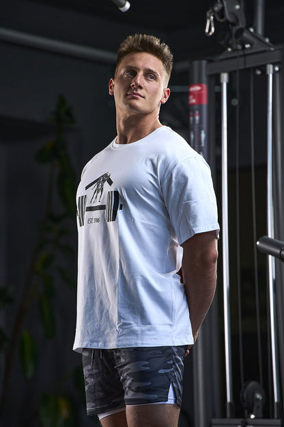 The Bulky - t-shirt oversize palestra uomo/donna - t-shirt oversize da uomo - La Casa dei Campioni®