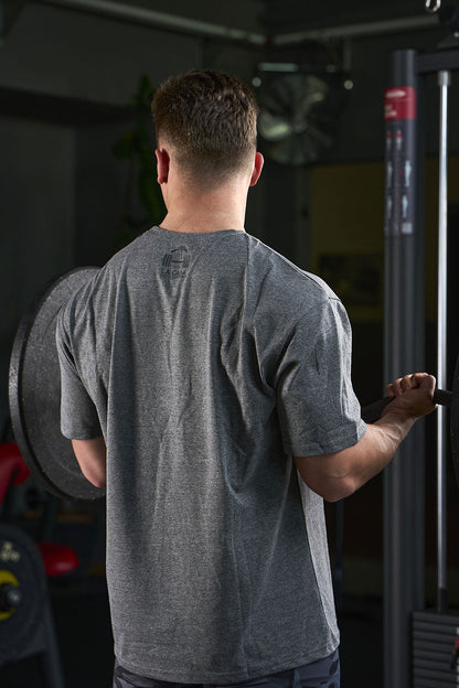 The Bulky - t-shirt oversize palestra uomo/donna - t-shirt oversize da uomo - La Casa dei Campioni®