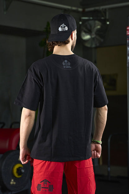 The Bulky - t-shirt oversize palestra uomo/donna - t-shirt oversize da uomo - La Casa dei Campioni®