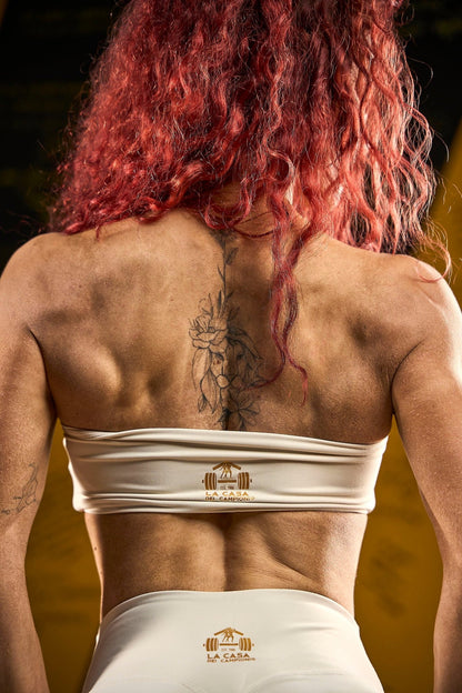 The Carol - reggiseno top palestra a fascia - reggiseno sportivo push up - La Casa dei Campioni®