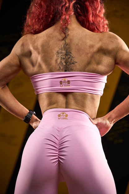 The Carol - reggiseno top palestra a fascia - reggiseno sportivo push up - La Casa dei Campioni®