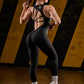 The Gymcrush - tuta "jumpsuit" da allenamento da donna - tuta da allenamento da donna - La Casa dei Campioni®