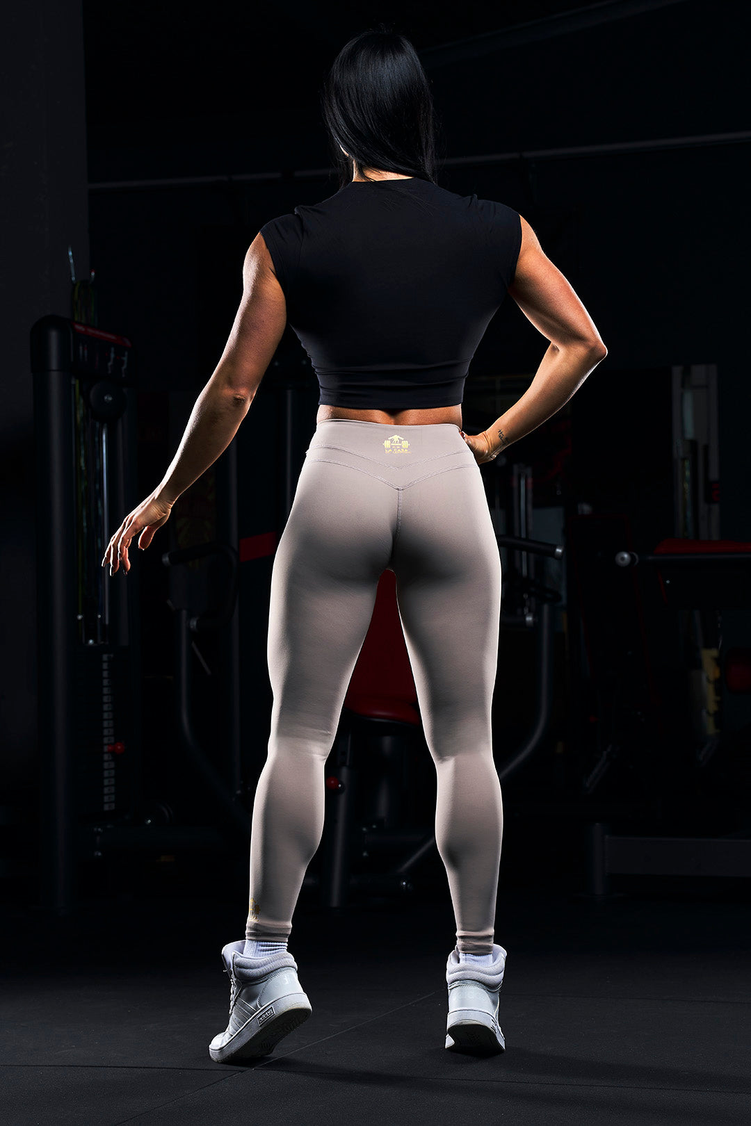 The Cydney - t-shirt aderente palestra, pump cover elasticizzata da donna