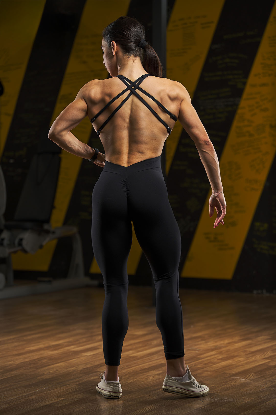 Jumpsuit Tuta Nera Sportiva Donna Tuta Intera Nera Sportiva Tute