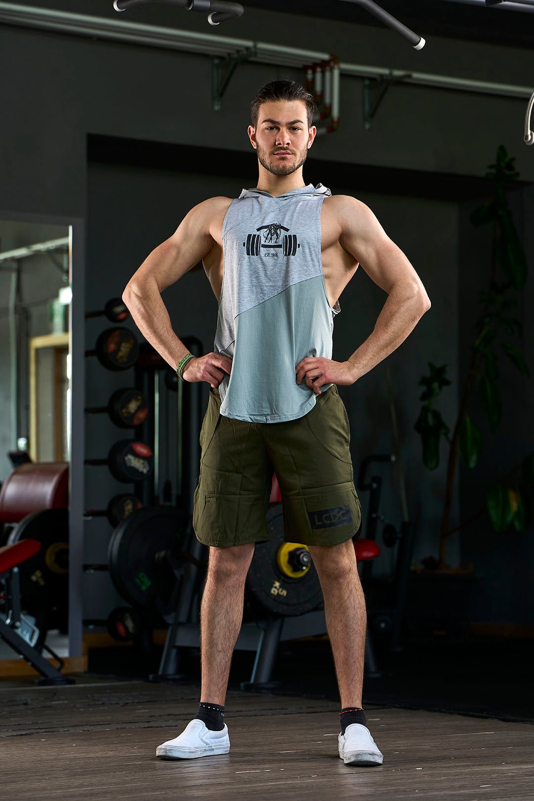 Pantaloncini Compressione Uomo Corti Sportivi Per Palestra