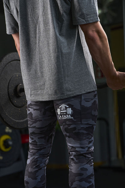 The Tom - leggings uomo palestra con tasche - leggings uomo palestra - La Casa dei Campioni®